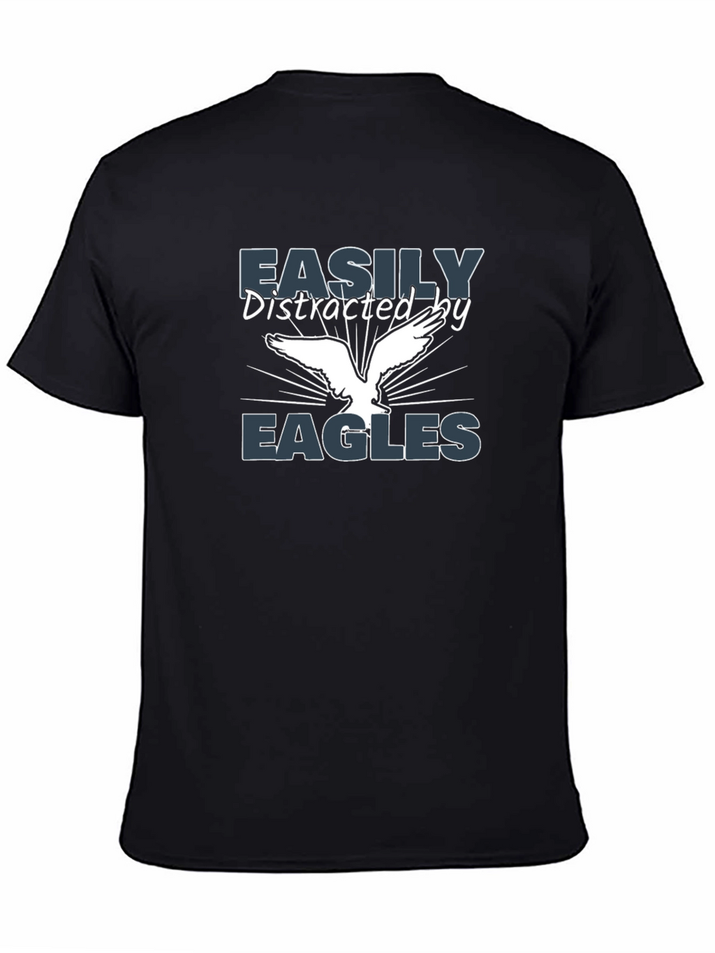 Easily Distracted by Eagles Graphic Tee