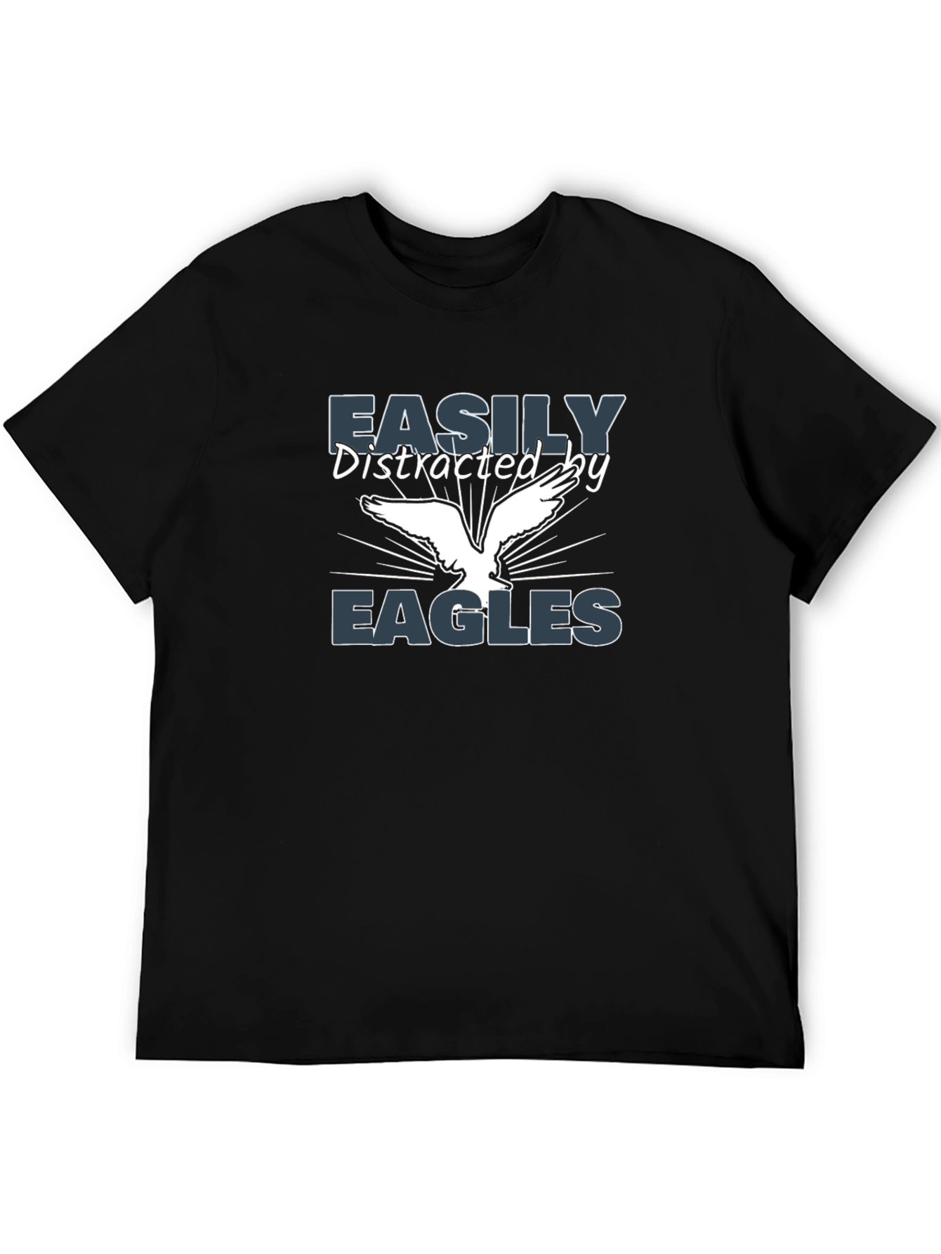 Easily Distracted by Eagles Graphic Tee
