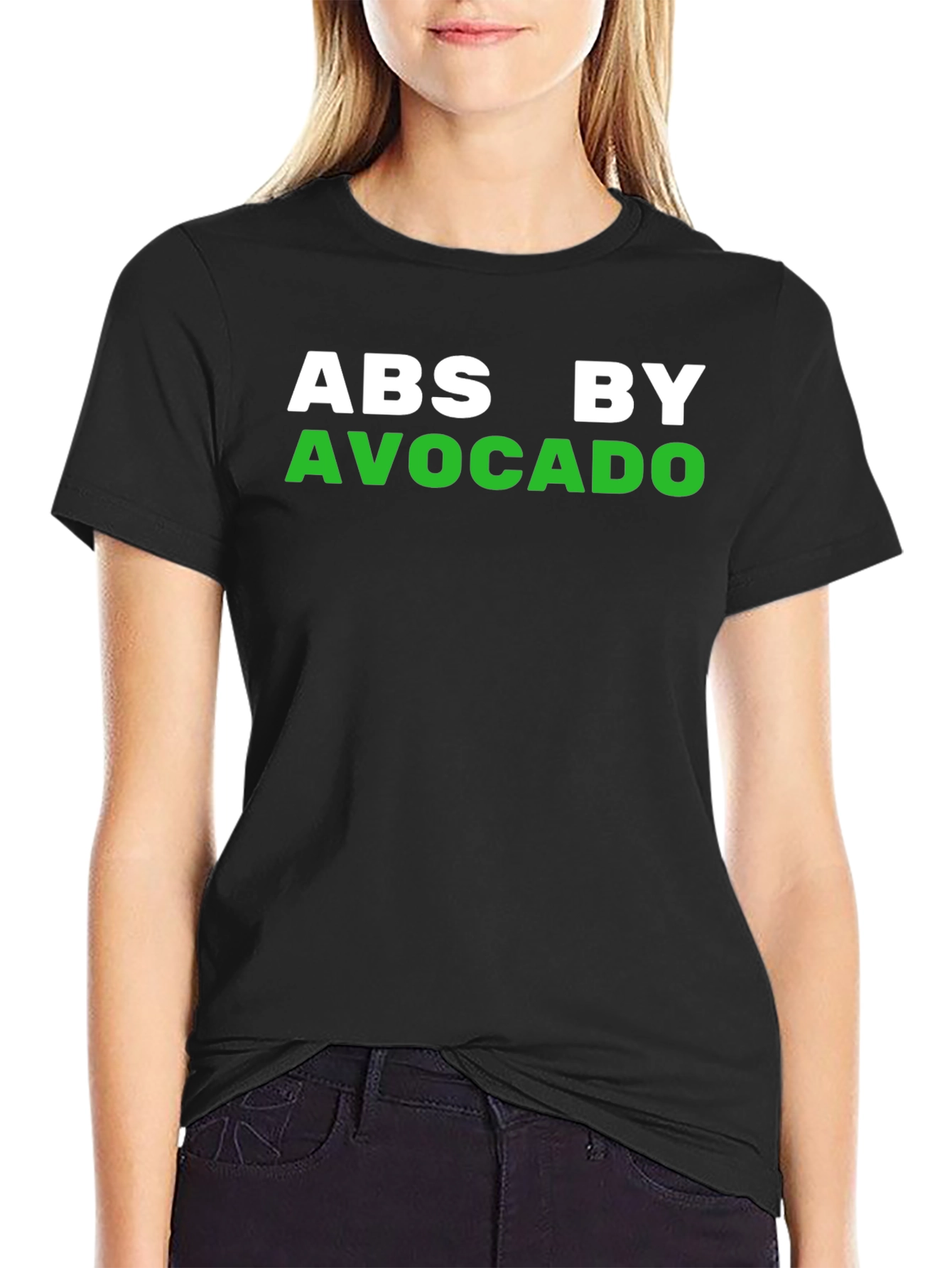 Abs by Avocado Graphic T-Shirt - Black