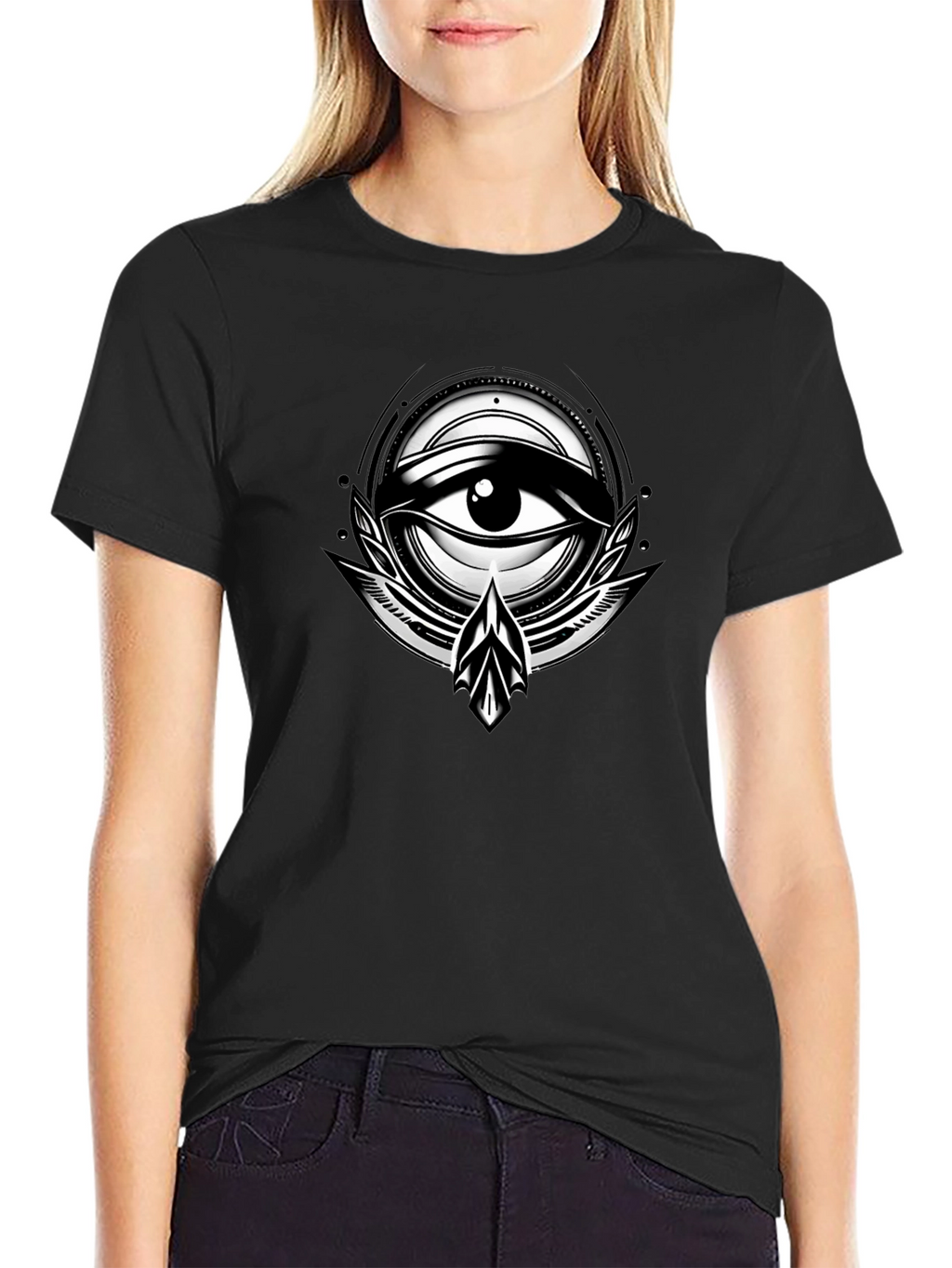 Mystic Eye Graphic Tee - All Seeing Design