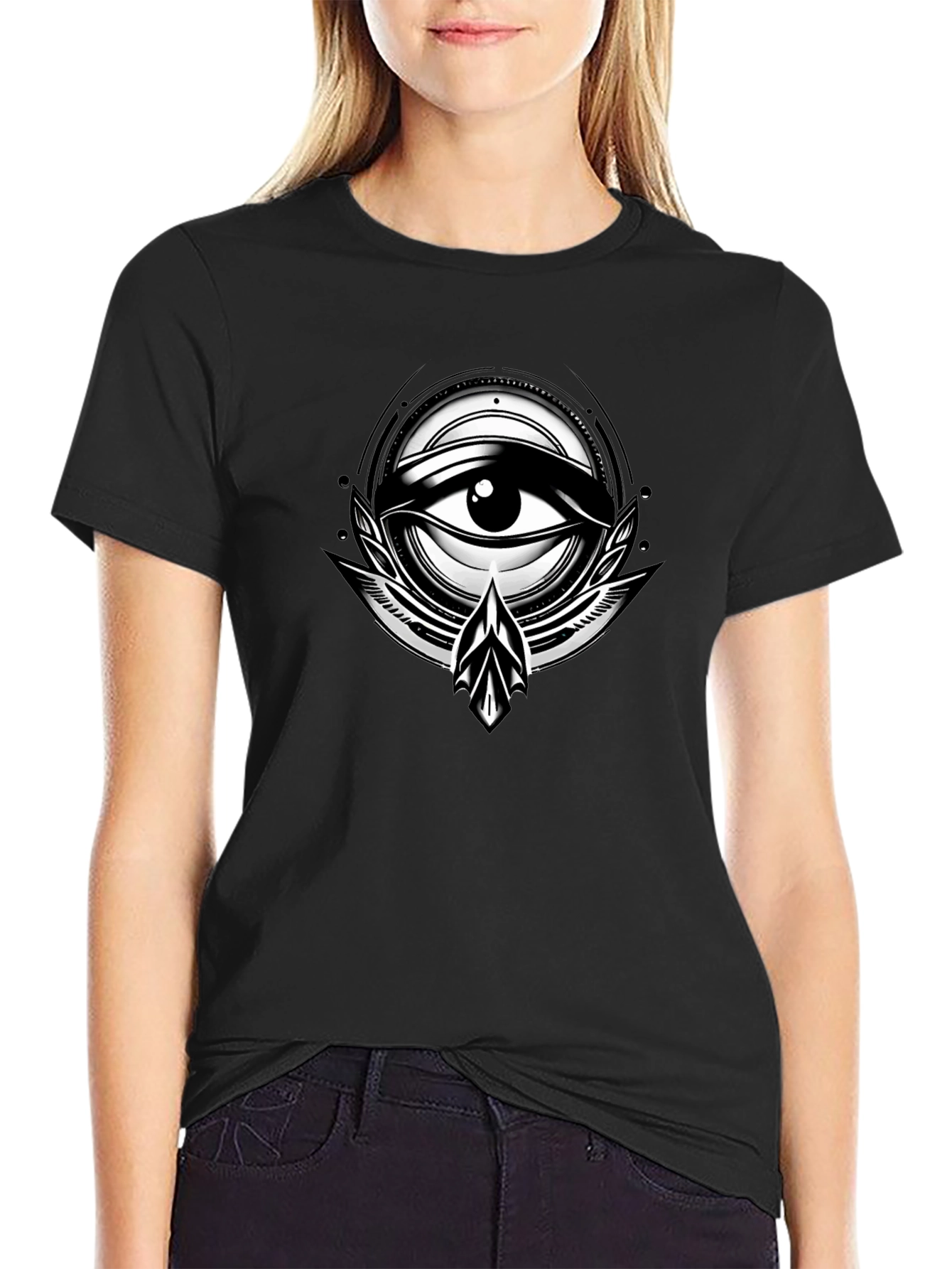 Mystic Eye Graphic Tee - All Seeing Design