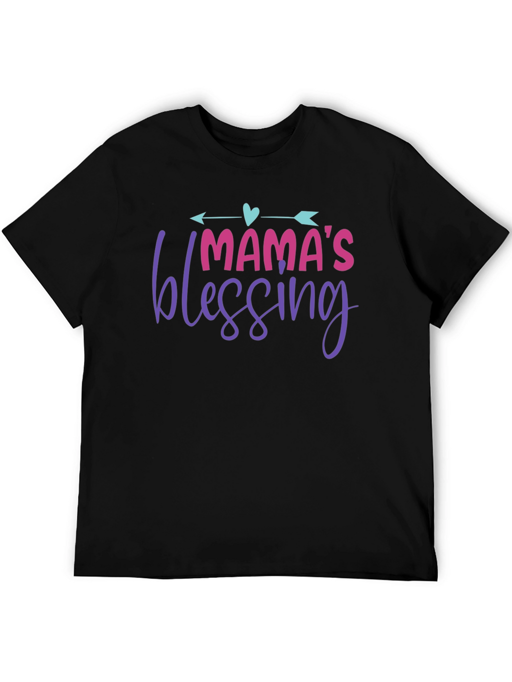 Mamas Blessing T-Shirt - Cute Family Apparel