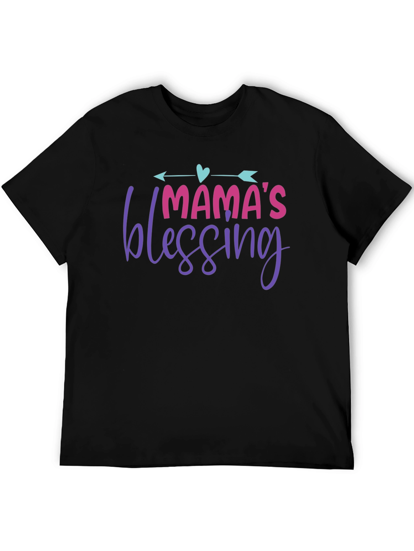 Mamas Blessing T-Shirt - Cute Family Apparel