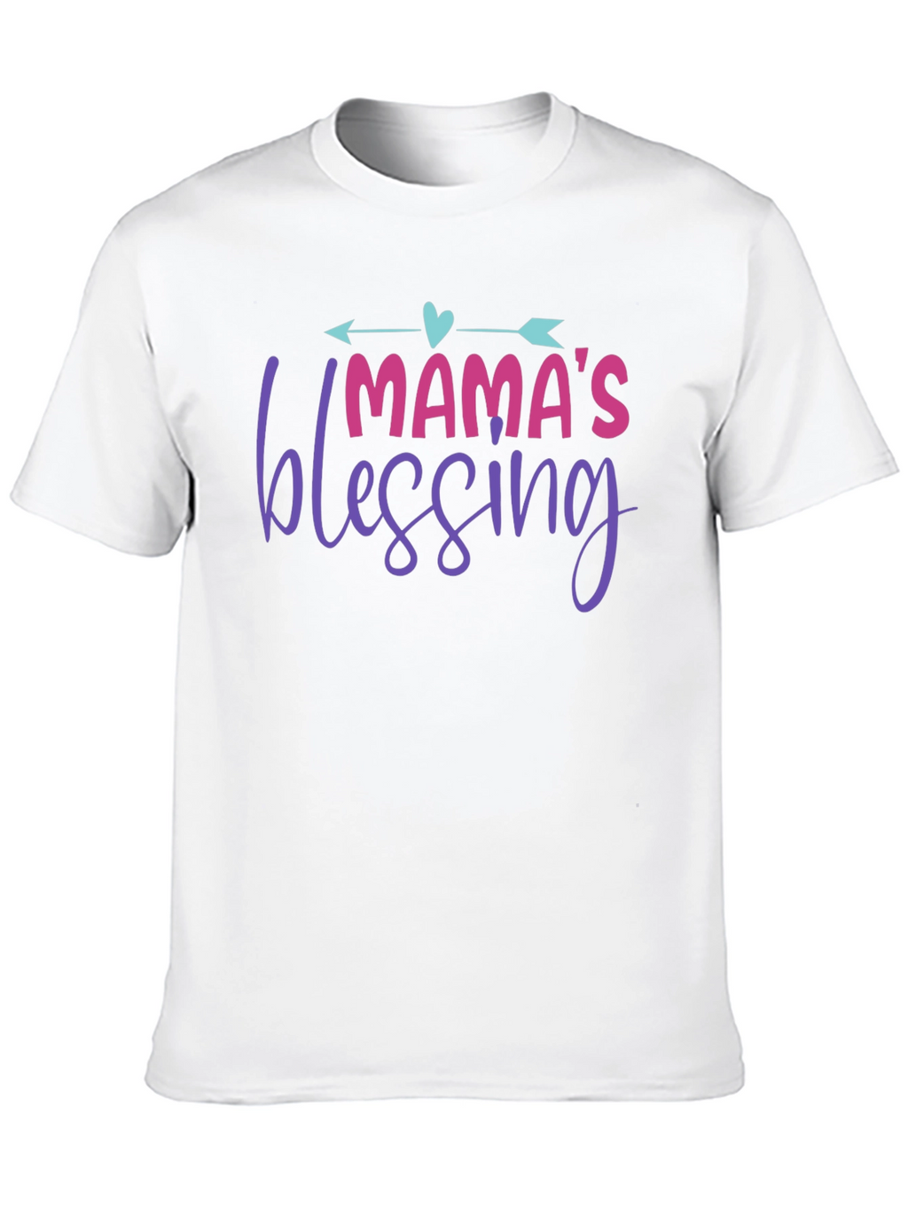 Mamas Blessing T-Shirt - Cute Family Apparel