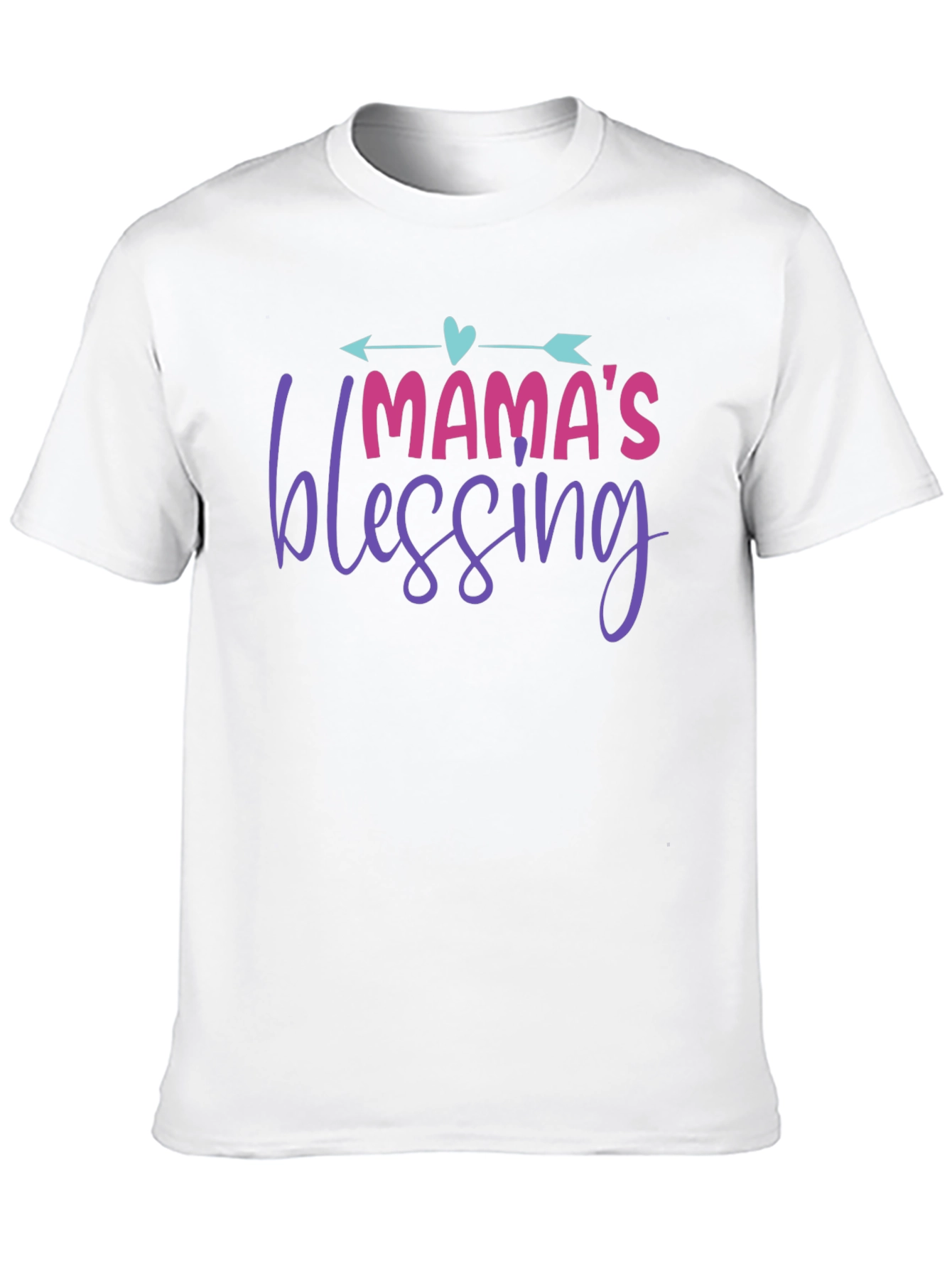 Mamas Blessing T-Shirt - Cute Family Apparel