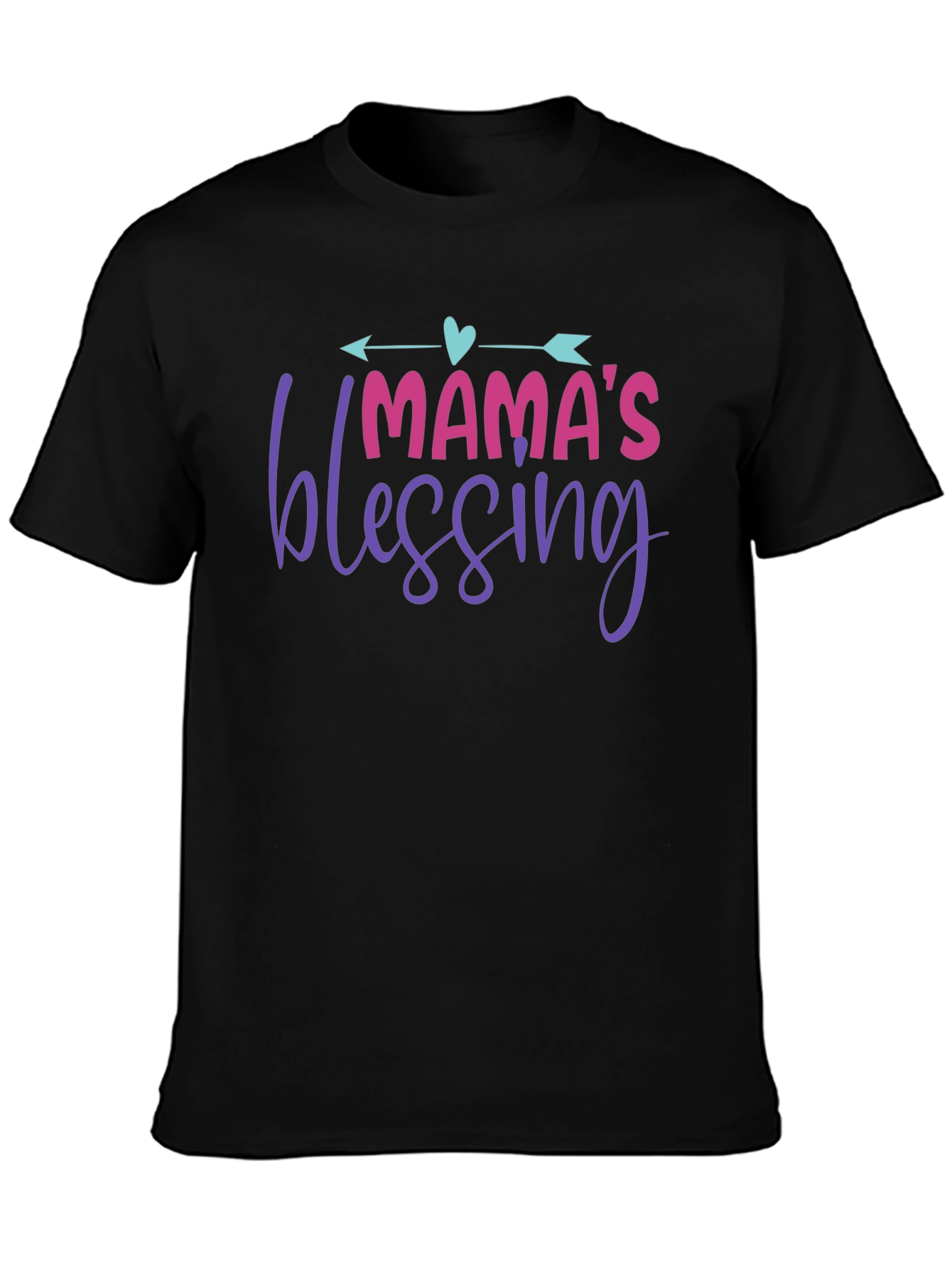 Mamas Blessing T-Shirt - Cute Family Apparel