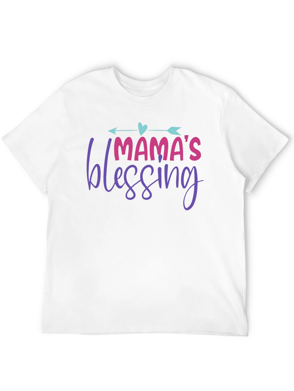 Mamas Blessing T-Shirt - Cute Family Apparel