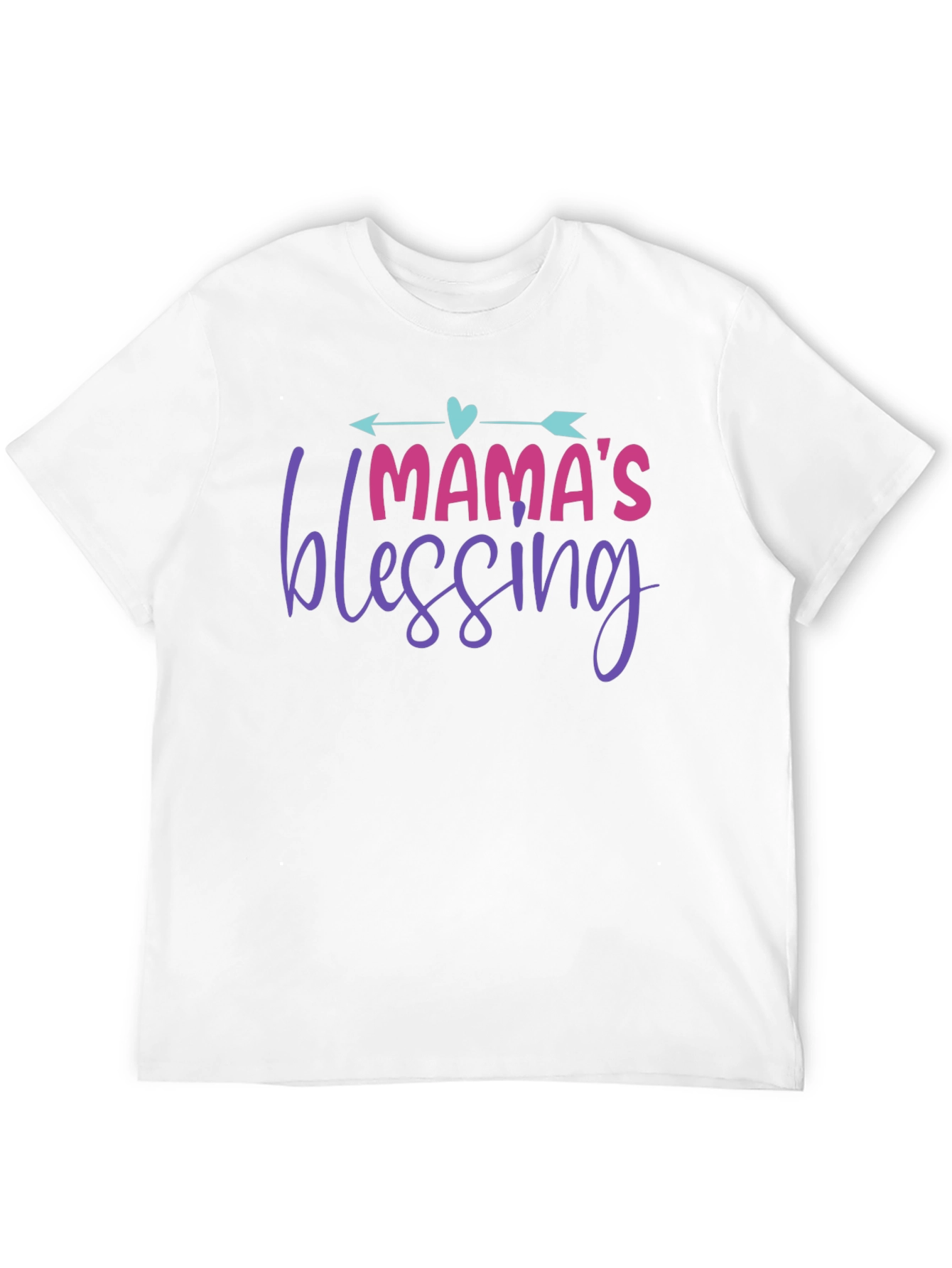 Mamas Blessing T-Shirt - Cute Family Apparel
