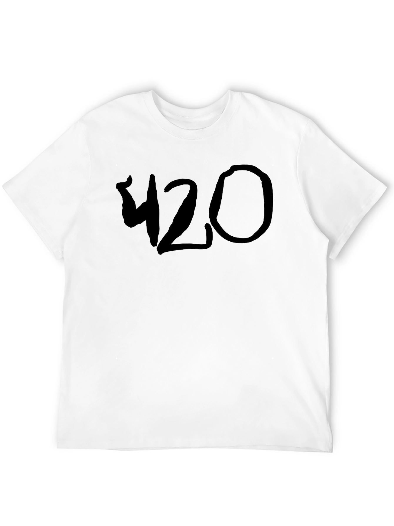 Black Graphic Tee - 420 Design