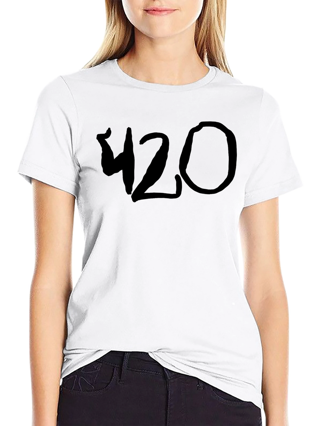 Black Graphic Tee - 420 Design