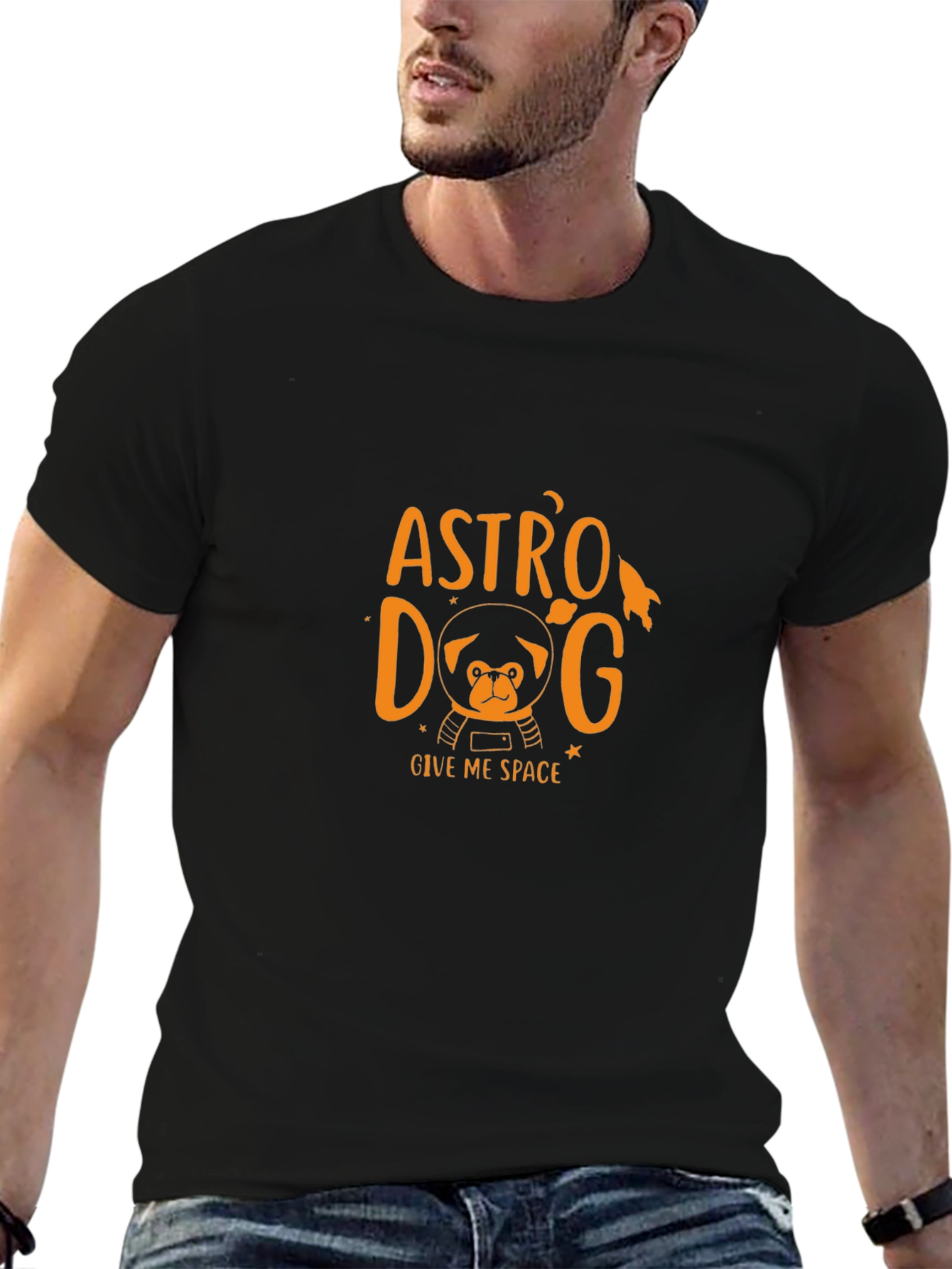 Astro Dog T-Shirt - Space Adventure Tee