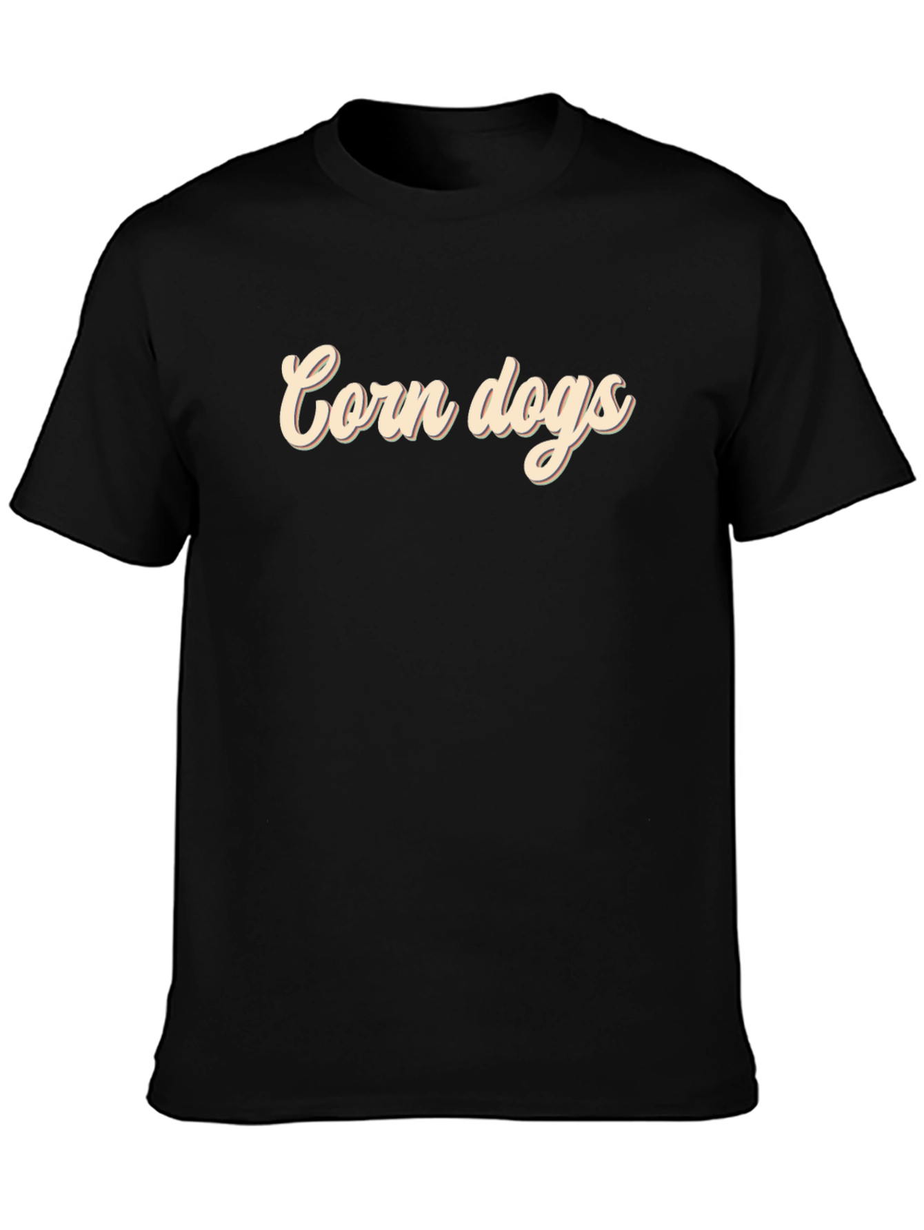 Corn Dogs Graphic Tee - Soft Cotton Blend T-Shirt