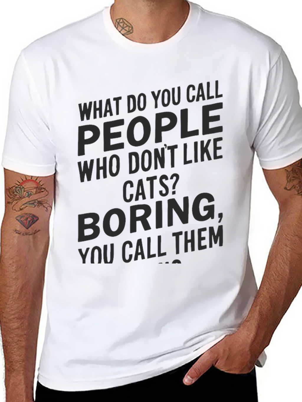 Boring Cat Haters T-Shirt