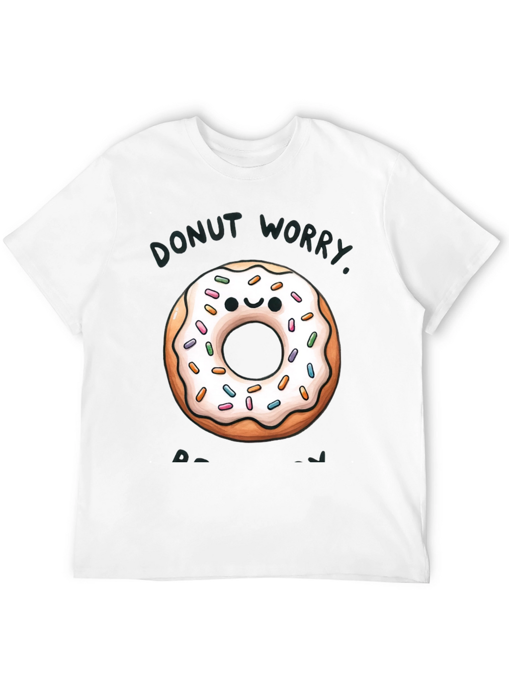 Donut Worry Be Happy Graphic Tee