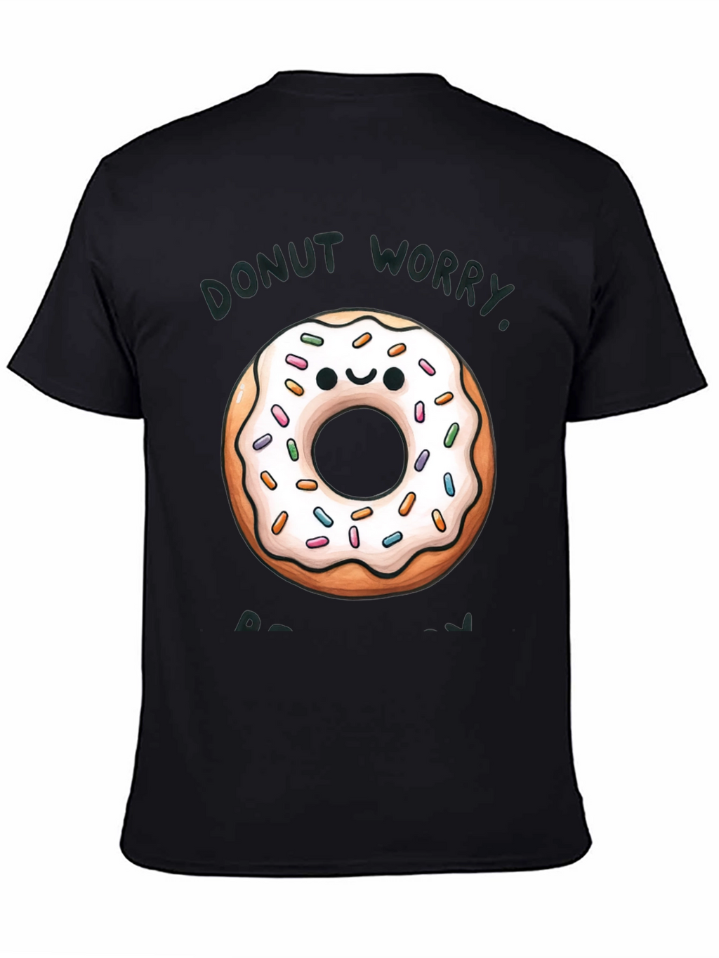 Donut Worry Be Happy Graphic Tee