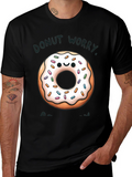 Donut Worry Be Happy Graphic Tee