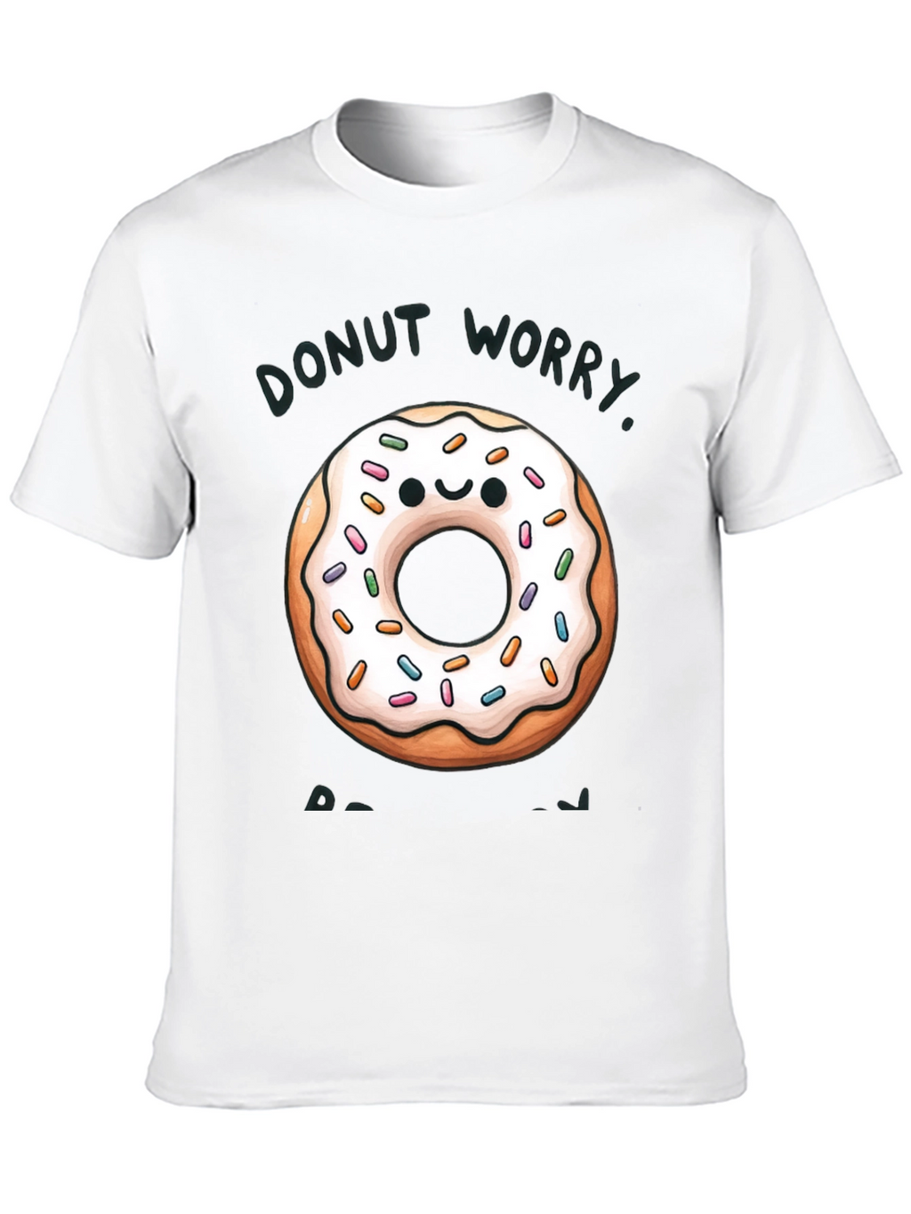Donut Worry Be Happy Graphic Tee