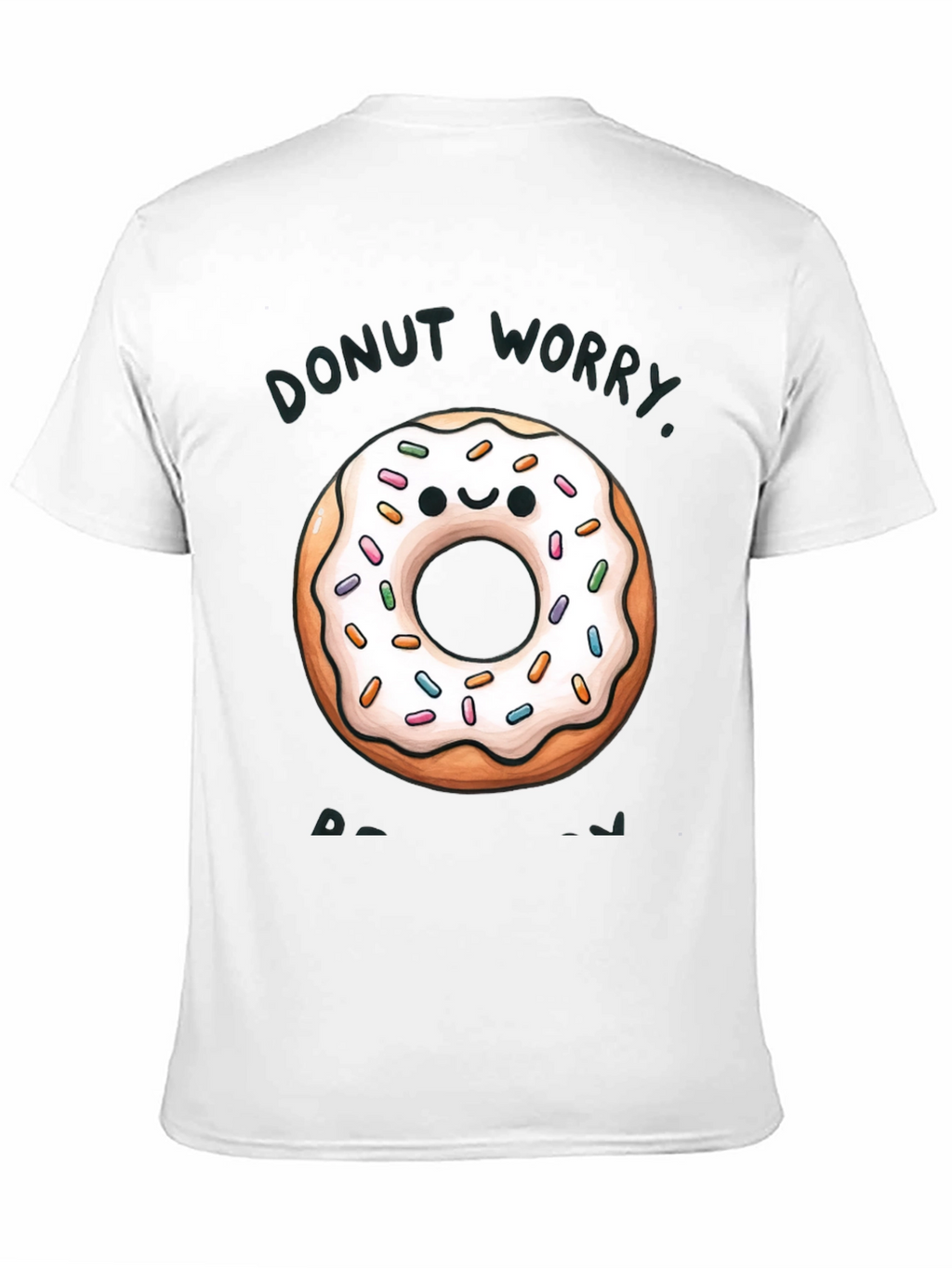Donut Worry Be Happy Graphic Tee