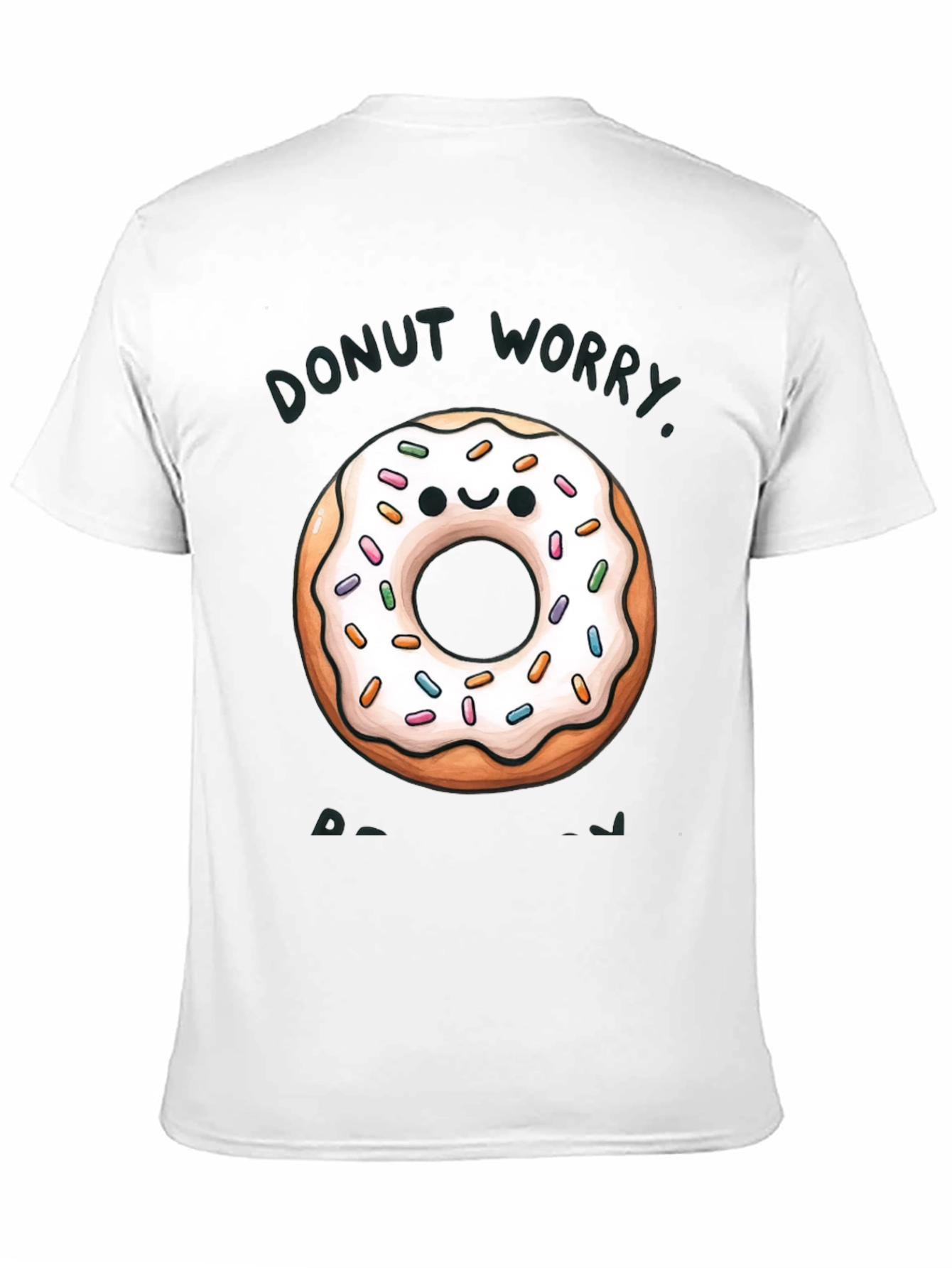 Donut Worry Be Happy Graphic Tee