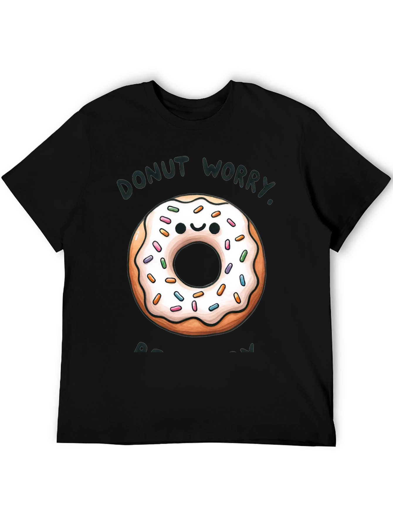 Donut Worry Be Happy Graphic Tee