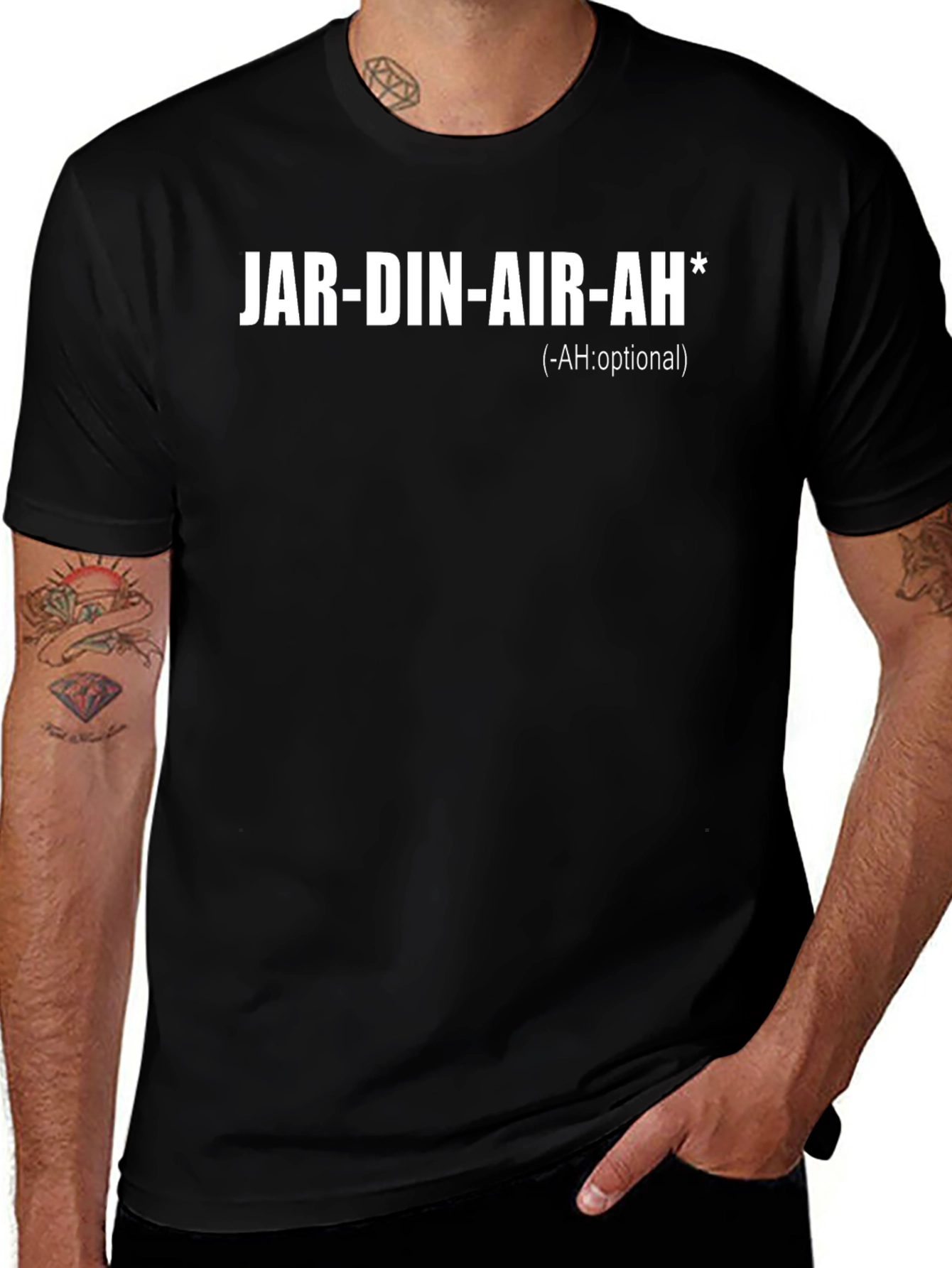 Jardin-Air-Ah T-Shirt - Funny Gardening Tee