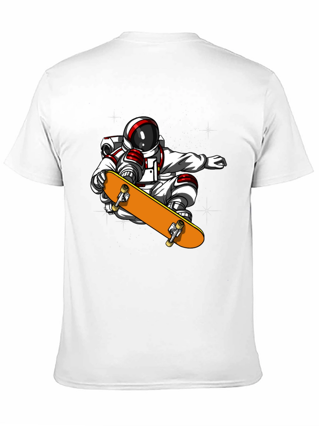 Astronaut Skateboard T-Shirt