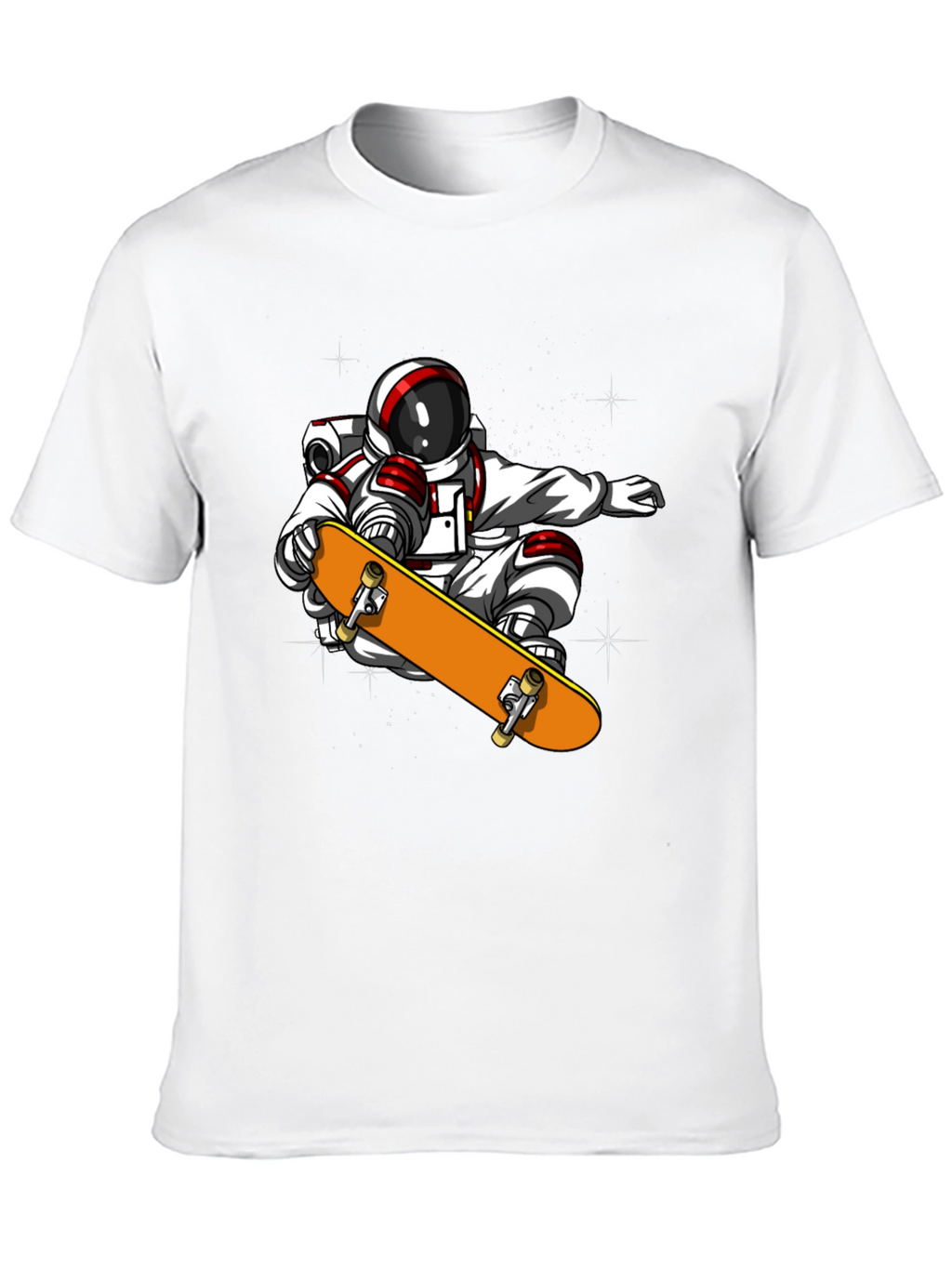 Astronaut Skateboard T-Shirt