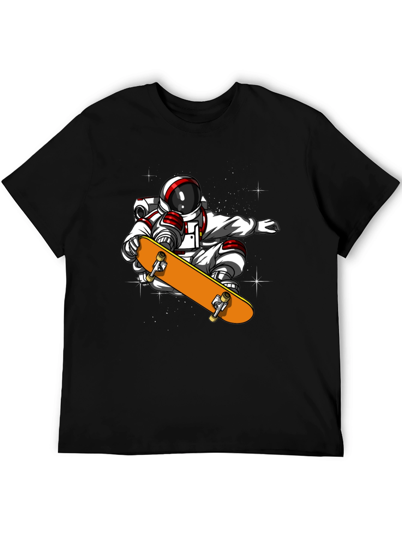 Astronaut Skateboard T-Shirt