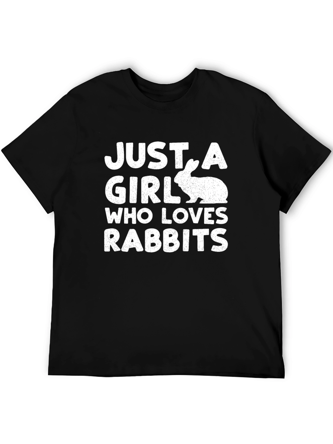 Just A Girl Who Loves Rabbits T-Shirt