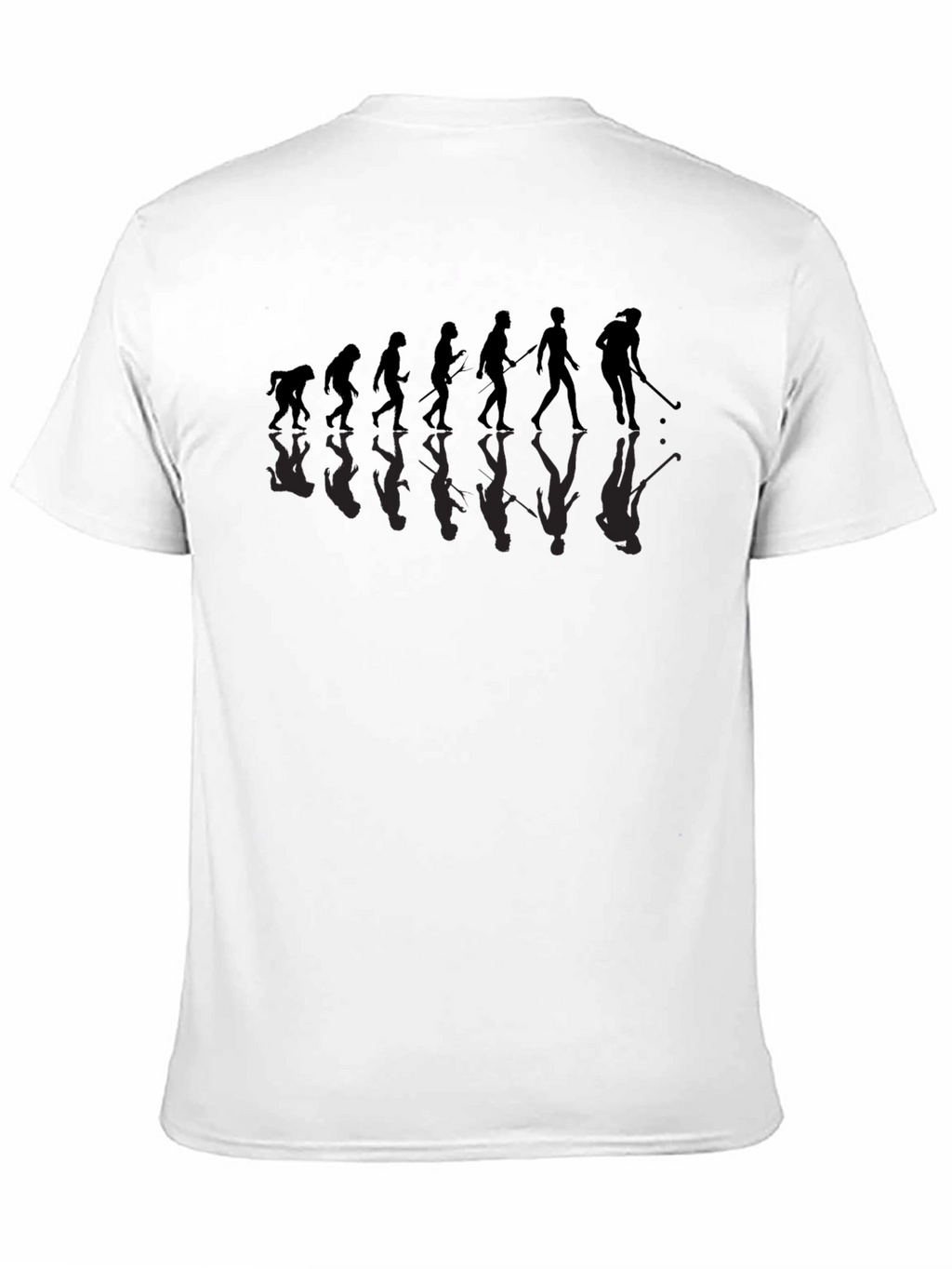 Golf Evolution Graphic T-Shirt - Funny Golfer Tee