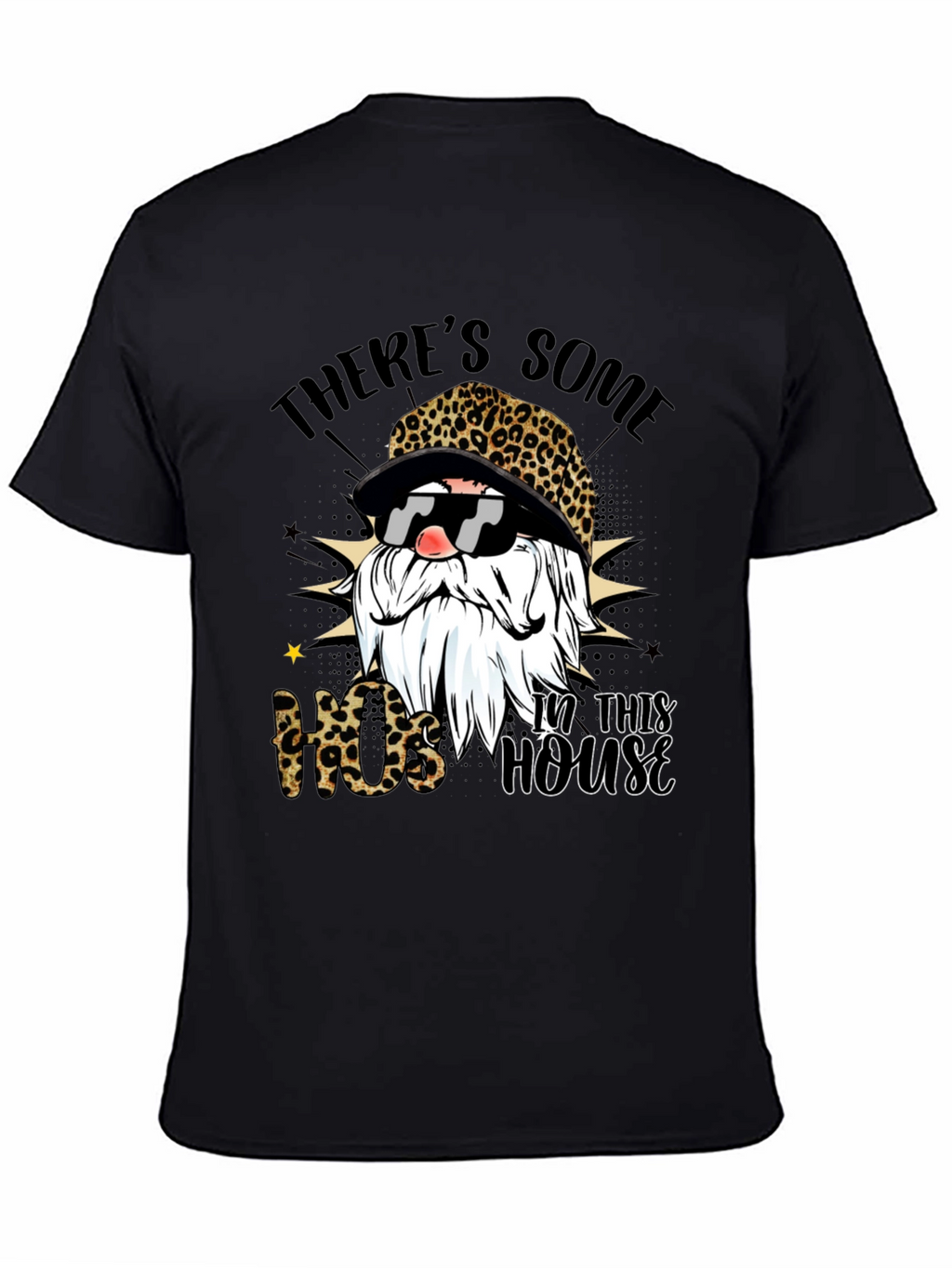 Leopard Gnome T-Shirt - Hos in this house