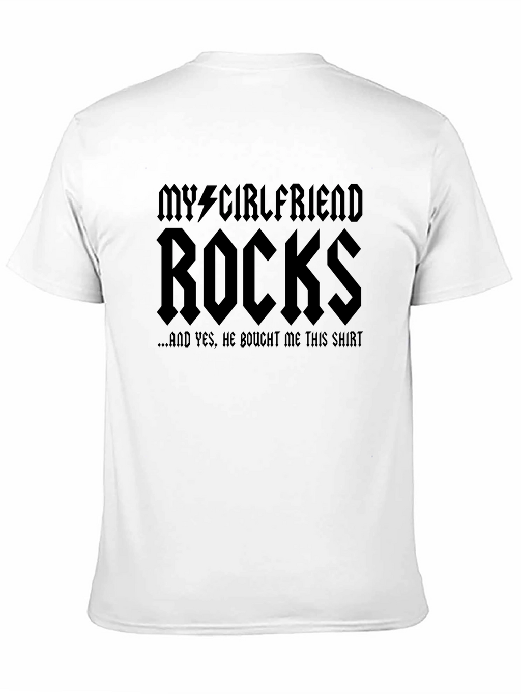 My Girlfriend Rocks Graphic Tee