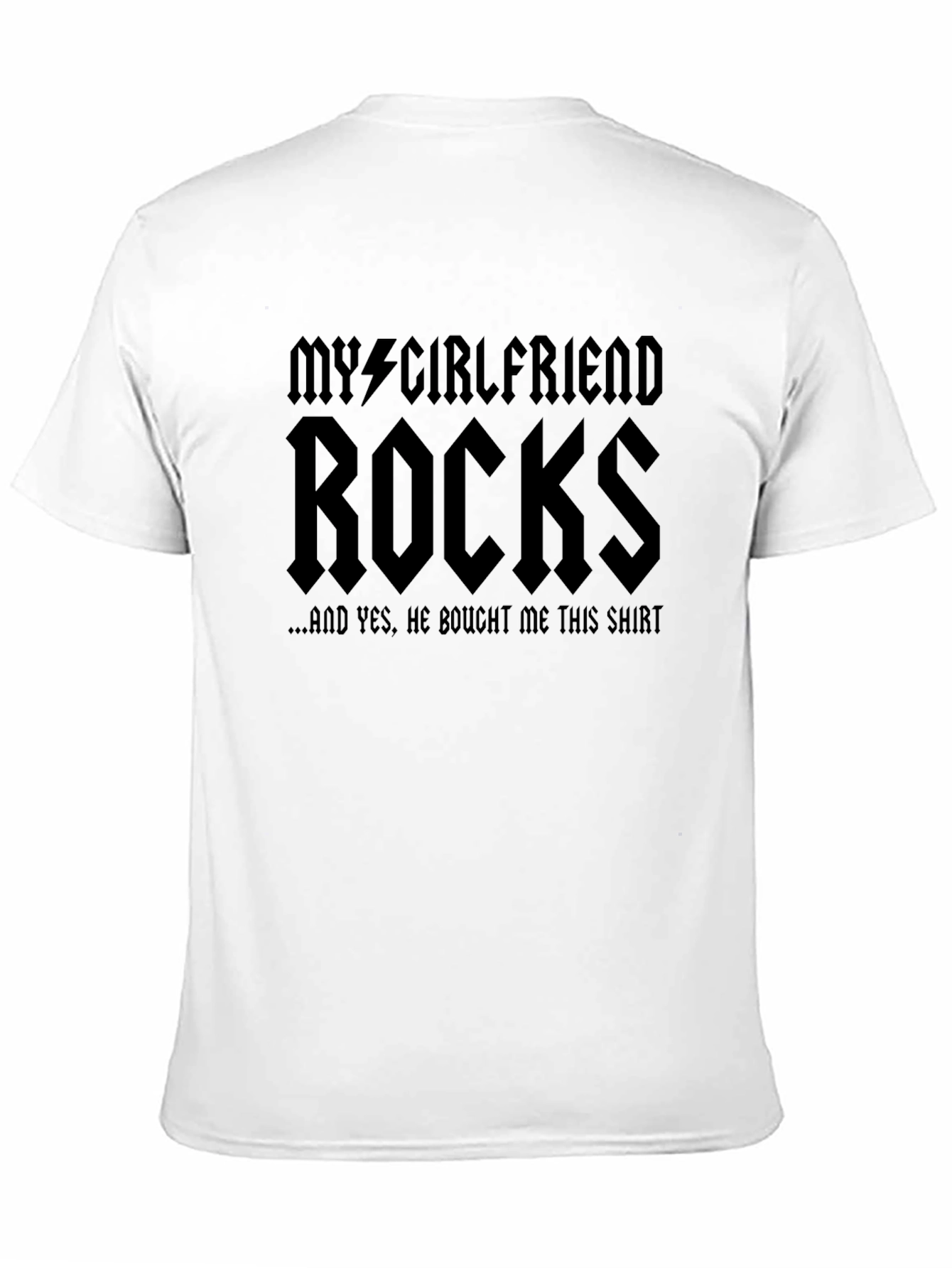 My Girlfriend Rocks Graphic Tee