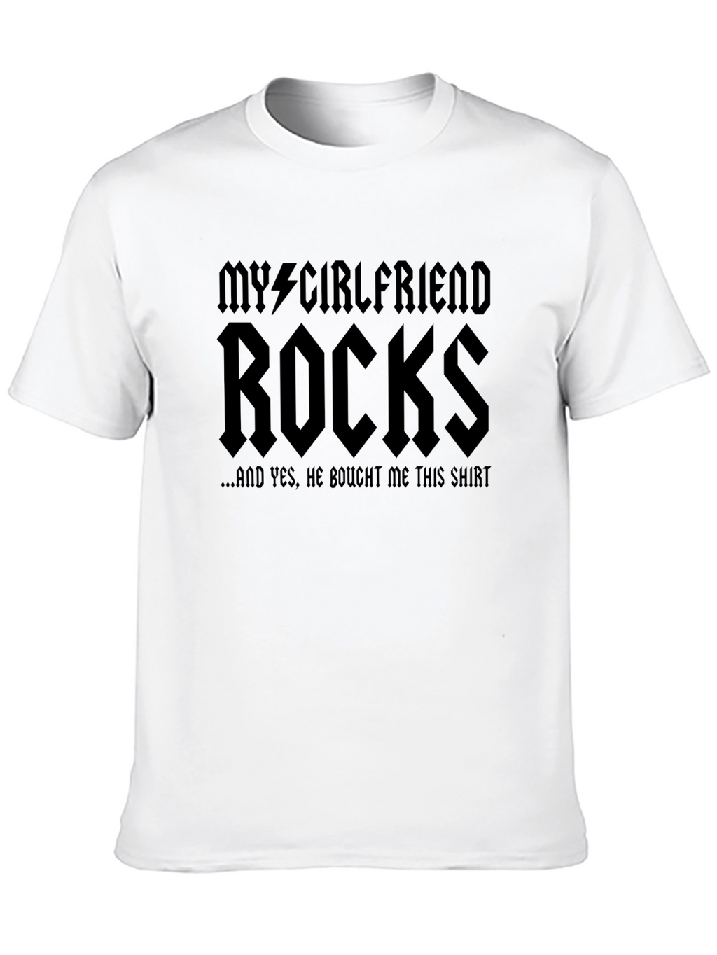My Girlfriend Rocks Graphic Tee