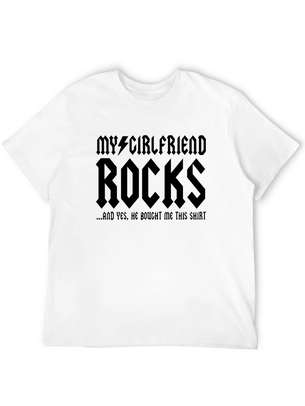 My Girlfriend Rocks Graphic Tee