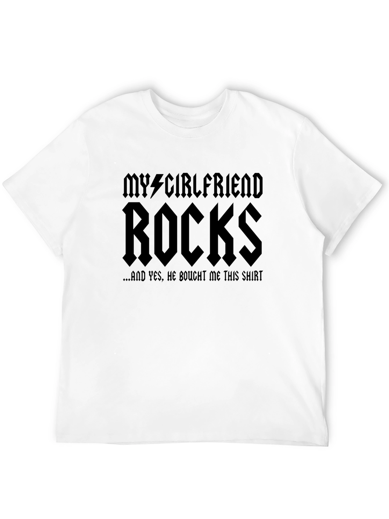 My Girlfriend Rocks Graphic Tee