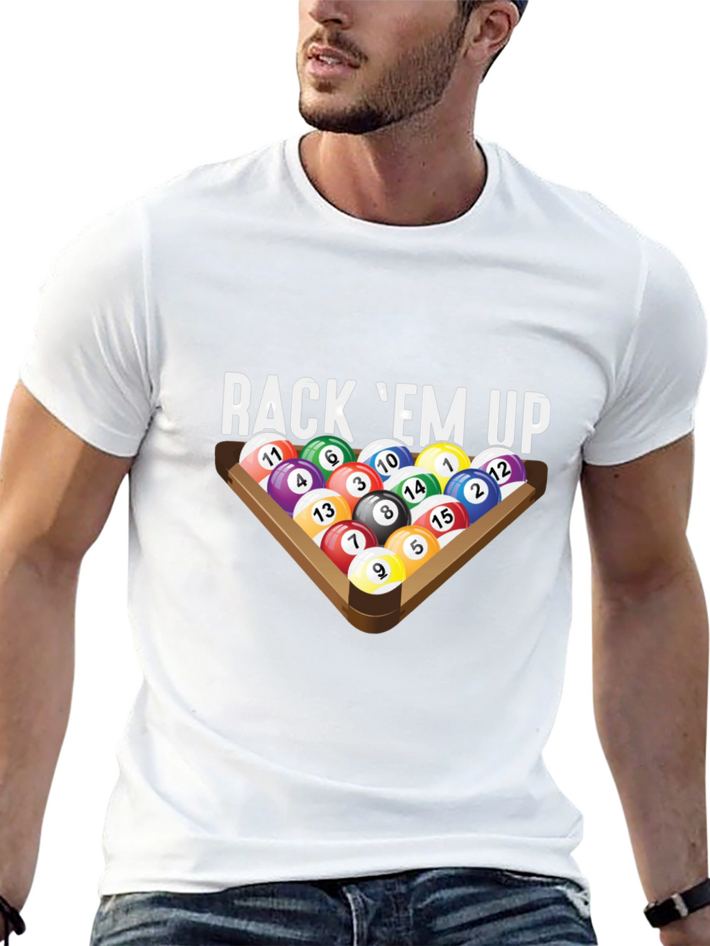 Rack Em Up Billiards T-Shirt