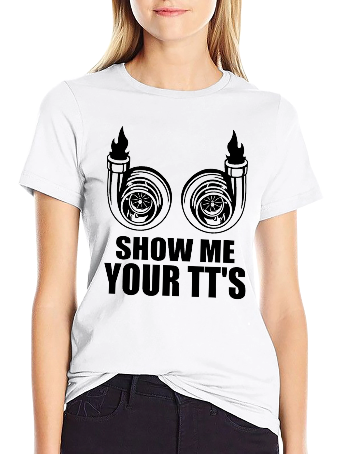 Show Me Your TTs T-Shirt - Turbocharged Humor