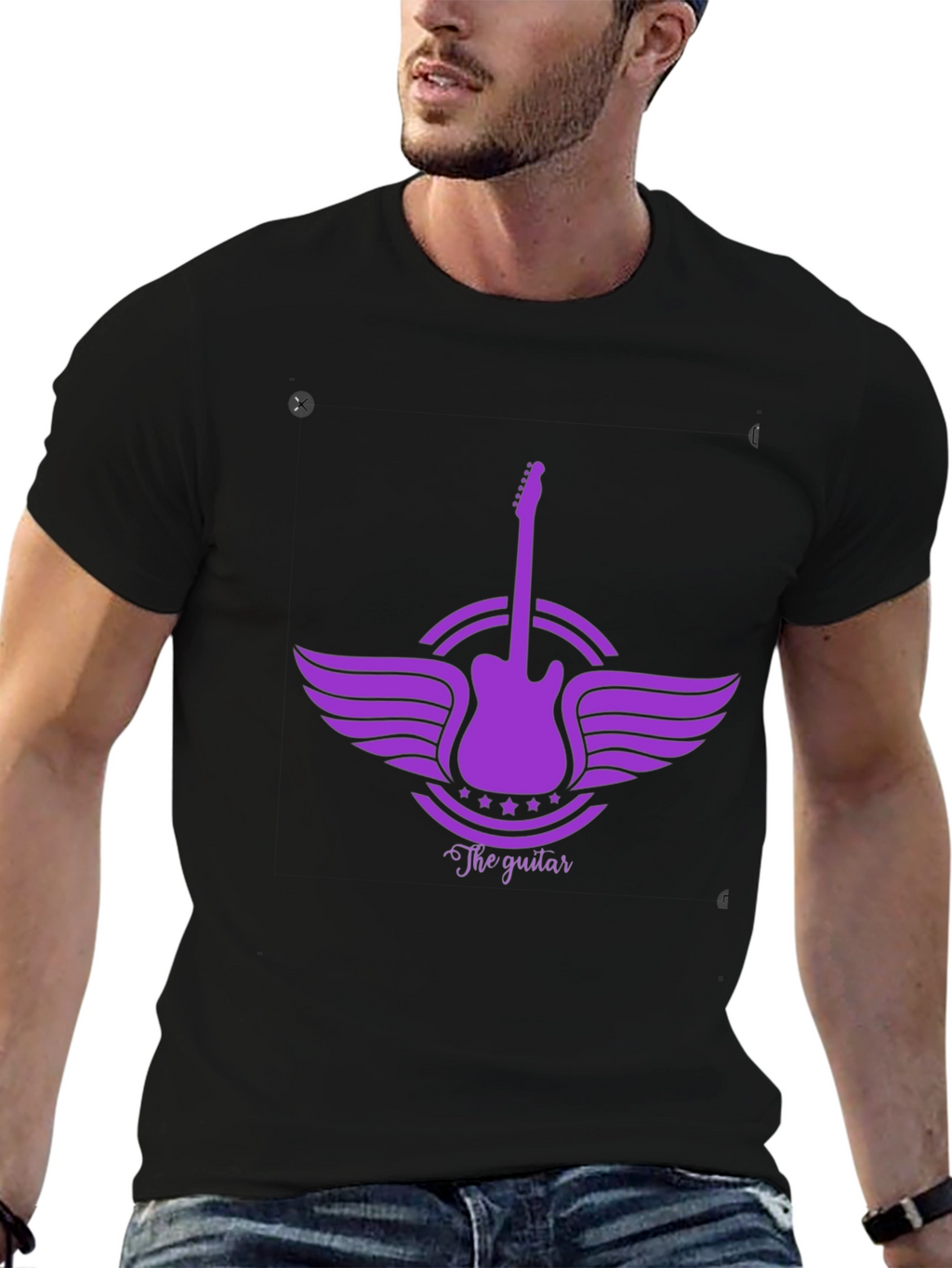 The Guitar Graphic T-Shirt