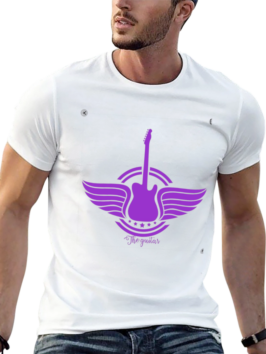 The Guitar Graphic T-Shirt