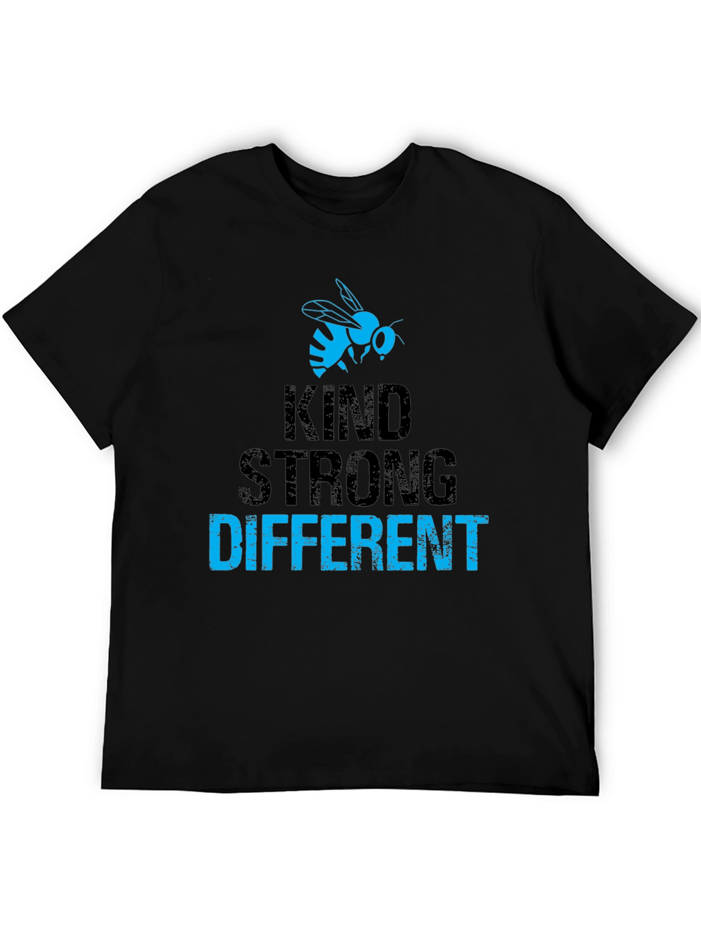Kind Strong Different T-Shirt - Blue Bee
