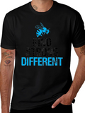 Kind Strong Different T-Shirt - Blue Bee