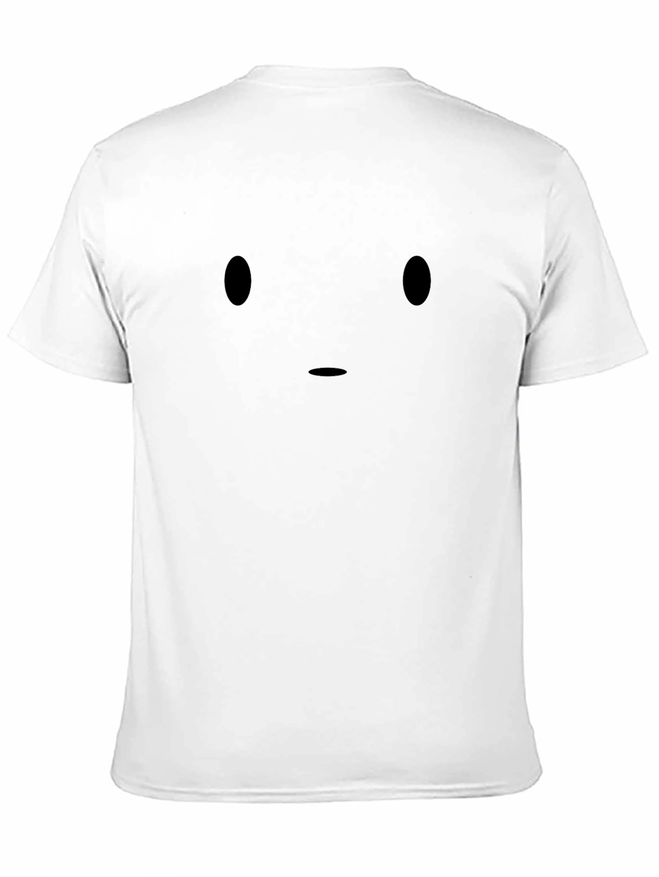 Minimalist Face Black T-Shirt - Modern Style