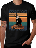 Books and Cats T-Shirt