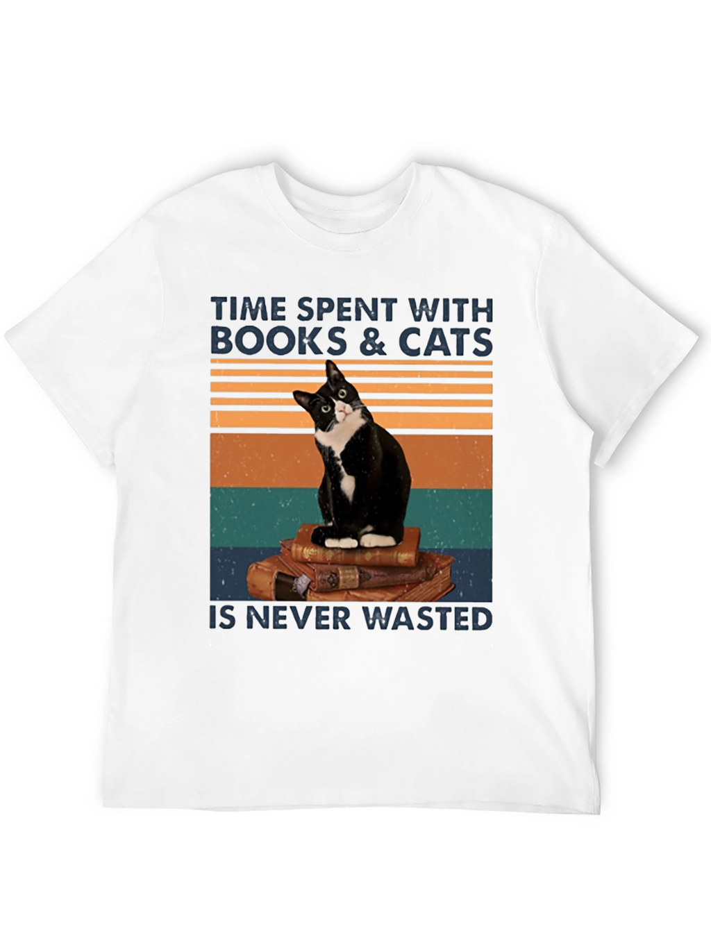 Books and Cats T-Shirt