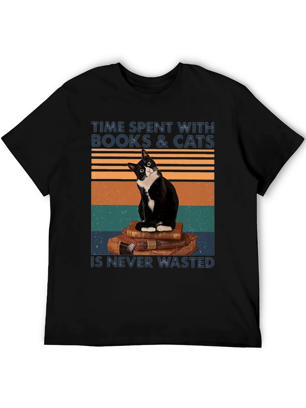 Books and Cats T-Shirt