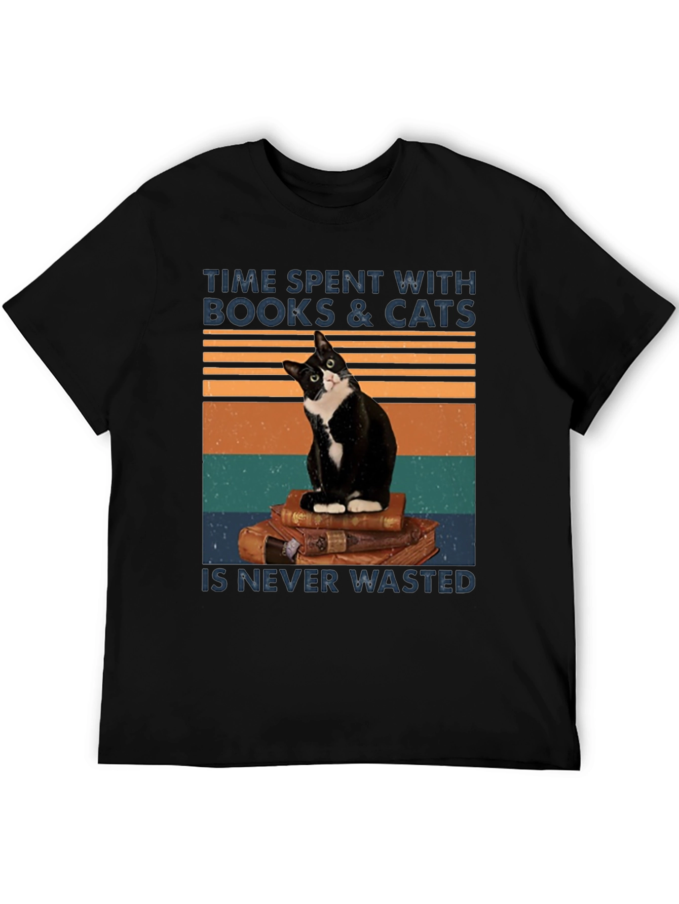Books and Cats T-Shirt