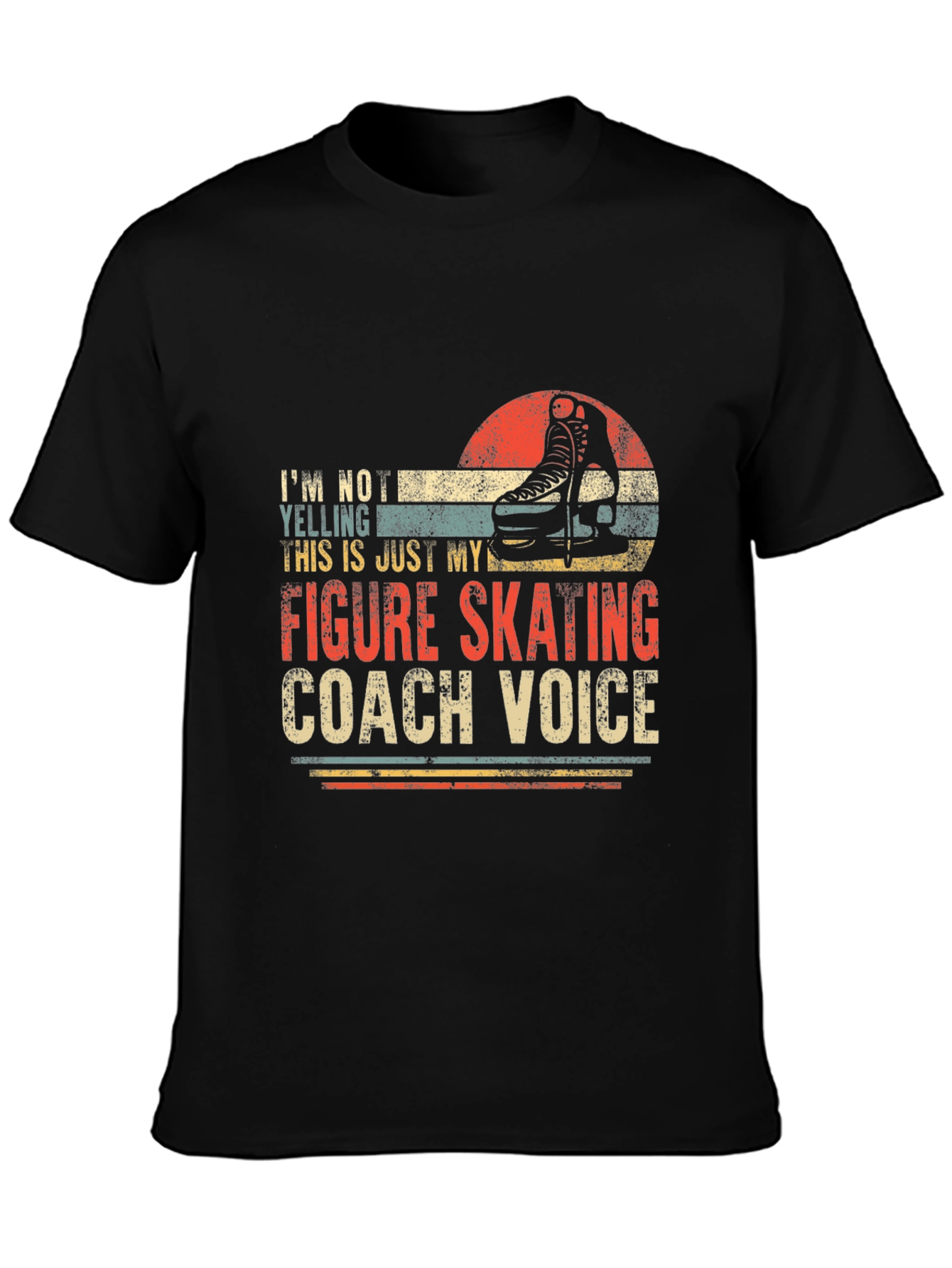 Figure Skating Coach Voice Graphic Tee