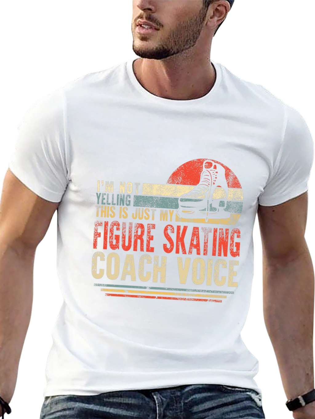 Figure Skating Coach Voice Graphic Tee