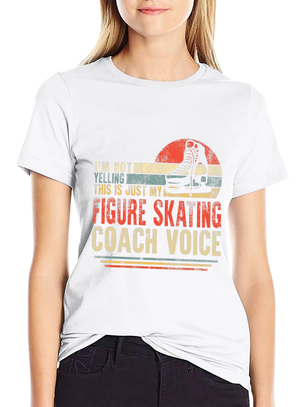 Figure Skating Coach Voice Graphic Tee